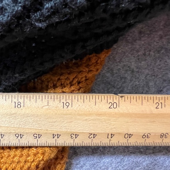 Full Circle Trends Womens Twist Front Color Block Knit Sweater Medium - Picture 2 of 6